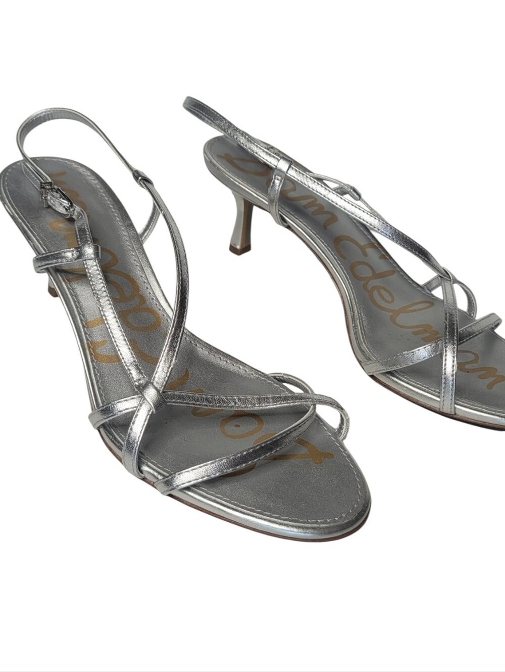 Sam Edelman Judy Sandals Leather Size 8.5 - Picture 5 of 8